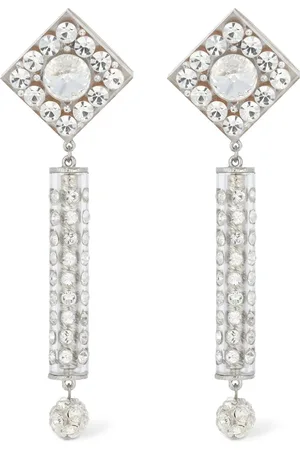 Alessandra Rich Earrings W/ Pendant