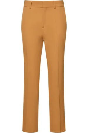 PETAR PETROV Grain De Poudre Mid Rise Straight Pants
