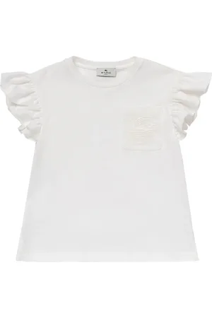 Etro Cotton Jersey T-shirt W/embroidered Logo