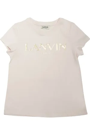 Lanvin Logo Print Cotton Jersey T-shirt