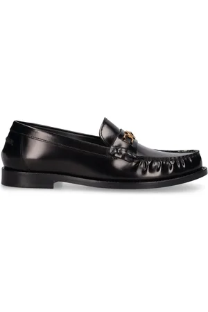 VERSACE 20mm Leather Loafers