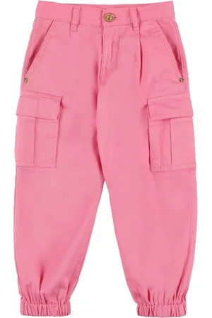 VERSACE Cotton Gabardine Cargo Pants