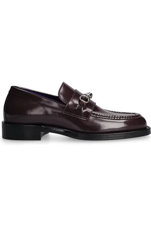 Burberry Mf Barbed Leather Loafers