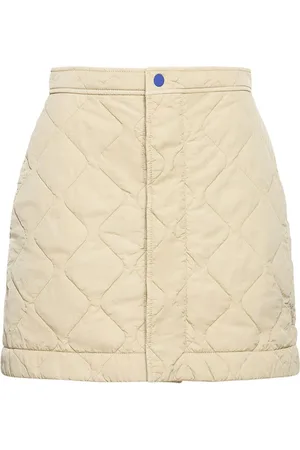 Burberry Reversible Quilted Mini Wrap Skirt
