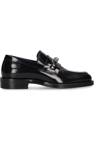 Burberry Mf Barbed Leather Loafers