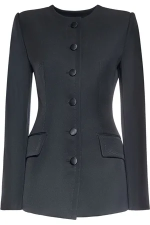 Dolce & Gabbana Wool Crepe Single Breasted Jacket
