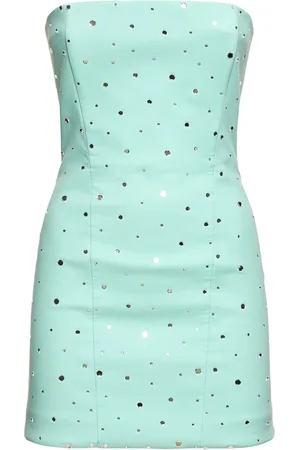GIUSEPPE DI MORABITO Embellished Strapless Mini Dress