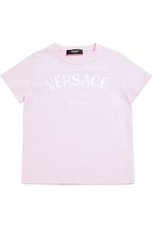 VERSACE Printed Cotton Jersey T-shirt