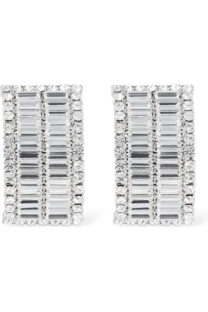 Alessandra Rich Crystal Stud Earrings