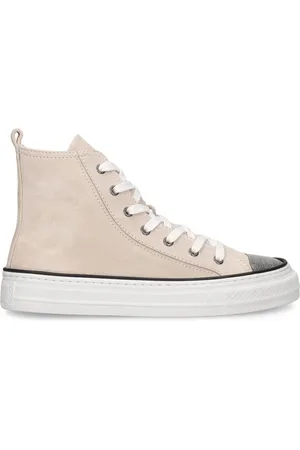 Brunello Cucinelli 20mm Suede High Top Sneakers