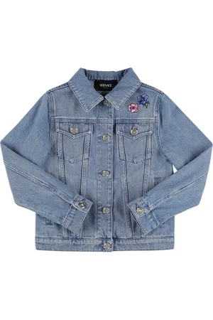 VERSACE Embroidered Logo Jacket