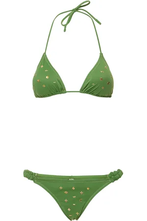 Reina Olga Scrunchie Triangle Bikini