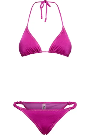 Reina Olga Scrunchie Triangle Bikini