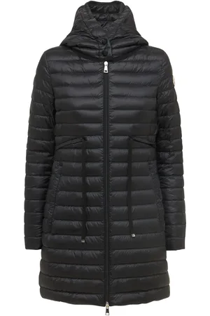Moncler Barbel Long Nylon Down Jacket