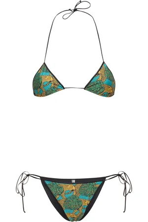 Reina Olga Printed Triangle Bikini