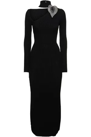 GIUSEPPE DI MORABITO Cotton Knitted Long Dress