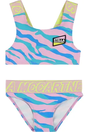 Stella McCartney Printed Stretch Tech Bikini Set