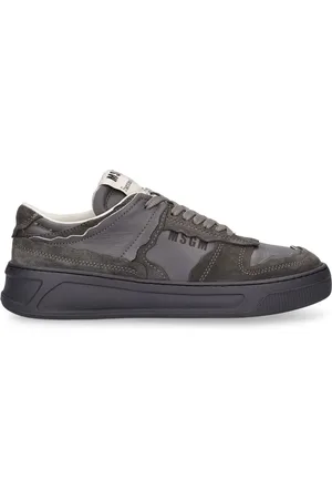 Msgm Fantastic Canvas Sneakers