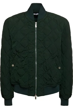 Burberry Quilted Nylon Bomber Jacket