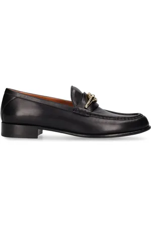 VALENTINO GARAVANI 25mm V Logo Gate Leather Loafers