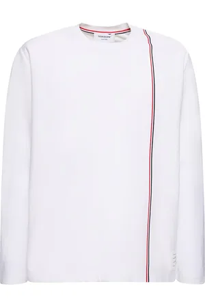 Thom Browne Oversized Cotton Long Sleeved T-shirt