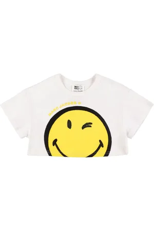 Marc Jacobs Cotton Jersey Cropped T-shirt