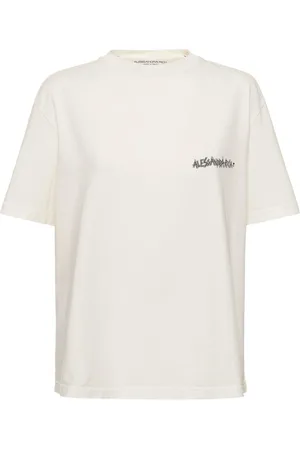 Alessandra Rich Jersey Printed Short Sleeve T-shirt