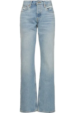 RE/DONE Easy Straight Cotton Denim Jeans