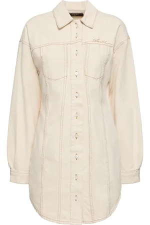 AMIRI Cotton Denim Long Shirt