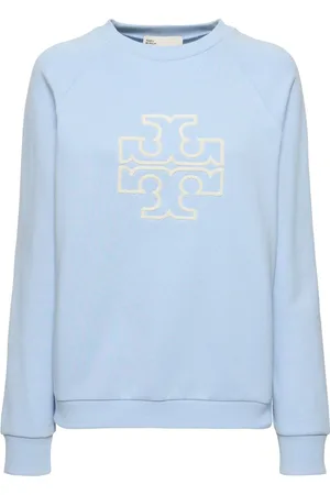 Tory Burch French Terry Crewneck Sweatshirt