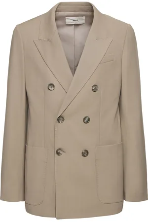 Ami Double Breast Wool Twill Blazer