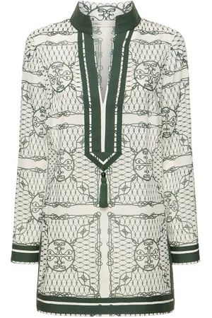 Tory Burch Tory Cotton Tunic Blouse