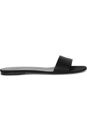 The Row Combo Leather Slides