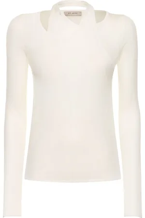 St Agni Semi Sheer Loop Top