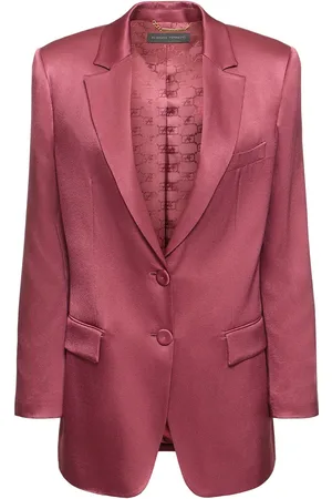 Alberta Ferretti Satin Jacket