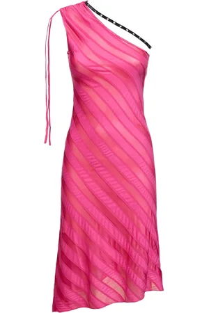 CORMIO Alana Embellished One Shoulder Dress