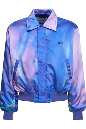 Bluemarble Tie Dye Print Bomber Jacket