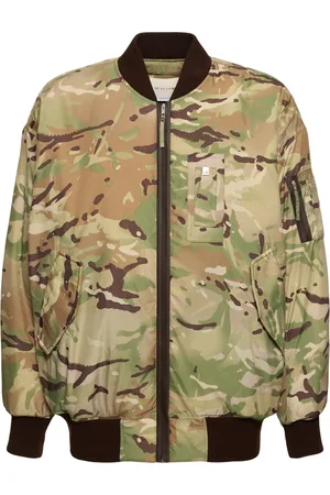 1017 ALYX 9SM Camo Print Nylon Bomber Jacket
