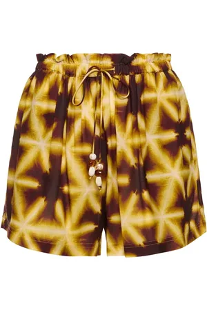 ULLA JOHNSON Bijou Cotton Blend Shorts