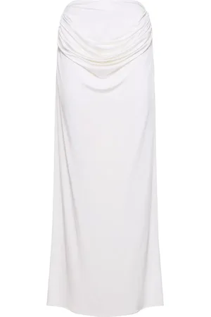 MAGDA BUTRYM Draped Stretch Jersey Skirt