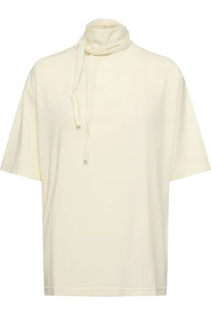LEMAIRE Cotton T-shirt W/ Scarf