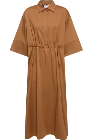 Max Mara Eulalia Satin Midi Dress