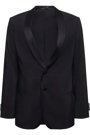 Giorgio Armani Silk Blend Tuxedo Jacket