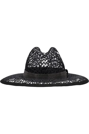 Brunello Cucinelli Raffia Effect Brimmed Hat