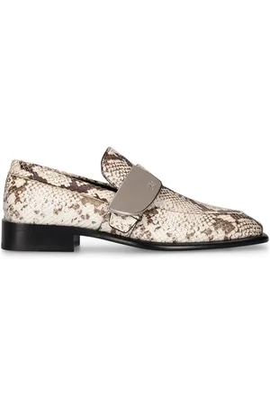 Burberry Mf Shield Leather Loafers