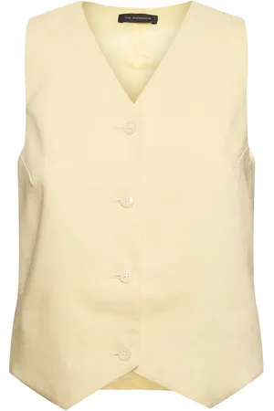The Andamane Pauline Linen Blend Vest