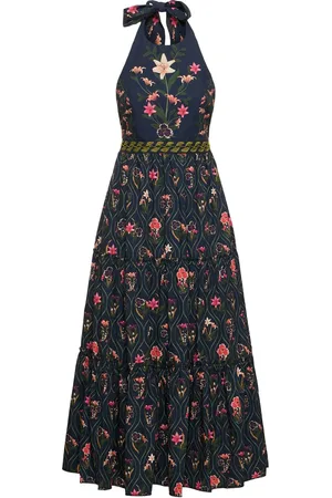 Agua by Agua Bendita Consuelo Printed Long Dress