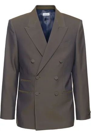 Burberry Double Breast Wool Blazer