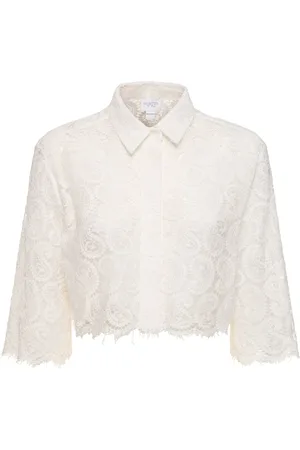 Giambattista Valli Paisley Lace Shirt
