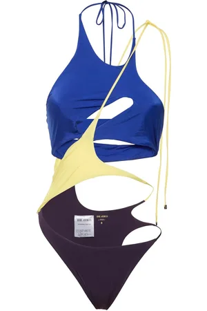 The Attico Lycra Cutout One Piece Swimsuit